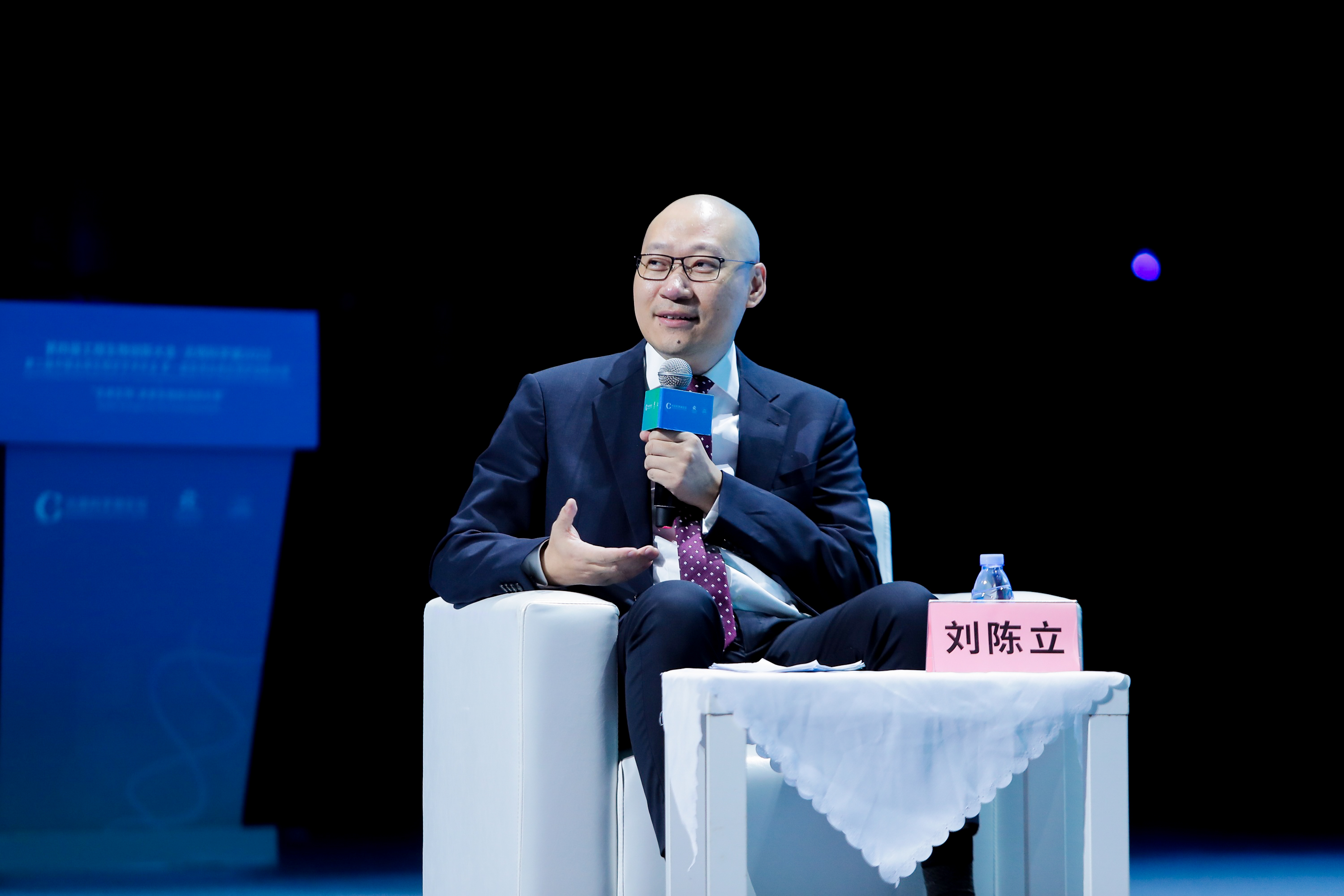 现场直击 | 刘陈立：中国科学院深圳先进技术研究院副院长、深圳合成生物学创新研究院院长、研究员